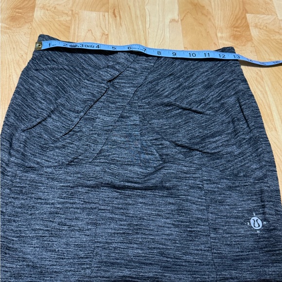 Lululemon Yoga Haven Skirt Gray Athletic Skirt 13” waist XXS (0) - Picture 12 of 16